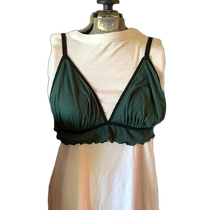 Knotty Knickers bra xl green black